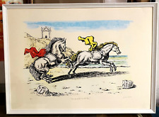 chirico litografie cavalli usato  Lendinara