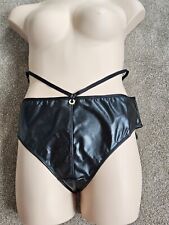 Ladies black pvc for sale  NEWARK