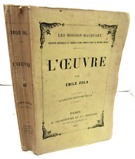 Emile zola oeuvre d'occasion  Coulaines