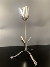Usado, Talheres reciclados colher escultura tulipa suporte livre de flores comprar usado  Enviando para Brazil