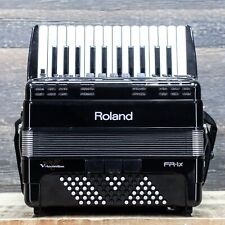 Acordeão de piano digital Roland FR-1X V-Accordion 26 teclas 72 baixos preto com bolsa comprar usado  Enviando para Brazil
