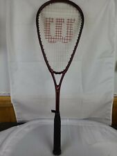 Wilson Tempest racket racquet  graphite alloy composition Maroon 3 3/4" see desc for sale  Shipping to South Africa
