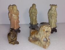 Chinese soapstone figures for sale  HORSHAM