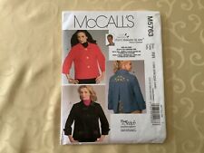Mccall jacket pattern for sale  LYMINGTON