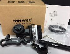 Neewer Mini Follow Focus con paradas A/B, anillo de engranaje de lente, varilla y abrazadera de varilla de 15 mm segunda mano  Embacar hacia Argentina