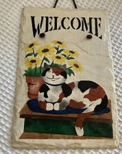 Welcome cat hanging for sale  Pittsburgh