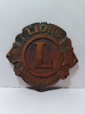 Vintage lions club for sale  Rockford