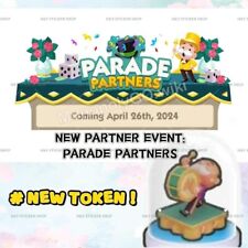 Monopoly GO Parade Partners Event 26 April Full Carry Slot - READ DESCRIPTION for sale  Shipping to South Africa