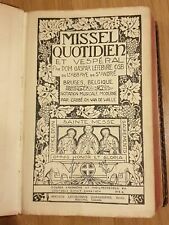 Missel quotidien vesperal d'occasion  Les Ollières-sur-Eyrieux