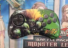 Mad Catz PS3 Street Fighter IV FightPad Blanka Gamepad Controle Apenas SEM DONGLE comprar usado  Enviando para Brazil