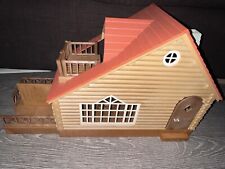 Sylvanian Family Log Cabin With Sun Deck Hot Tub And Hammocks for sale  Shipping to South Africa