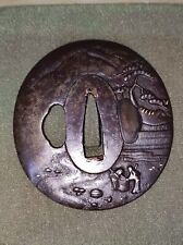 Tsuba katana japon d'occasion  Noisy-le-Grand