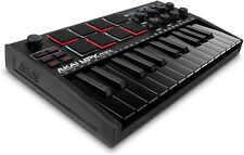 AKAI MPK MK3 25 przycisków kontroler MIDI 8 padów dźwięk czarny oryginalne opakowanie brak częściowo uszkodzony na sprzedaż  Wysyłka do Poland