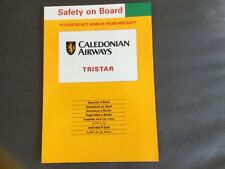 Caledonian airways tristar for sale  OAKHAM