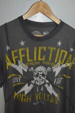 Camiseta masculina Y2K AFFLICTION COSTUMES XL caveira angustiada OG gráfica comprar usado  Enviando para Brazil