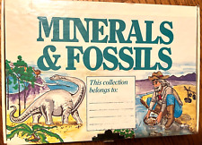 Minerals & Fossil Collection Box 19 Arrowheads Hematite Pyrite Etc Stones Labels for sale  Shipping to South Africa