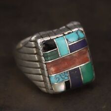 mens lapis ring for sale  USA