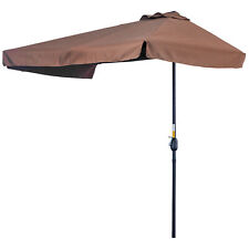 Outsunny ombrellone semicircol usato  Assago