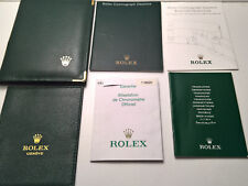 ULTRA RARE VINTAGE ROLEX DAYTONA 116520 WATCH GUARANTEE & SERIAL + BOOKLET SET for sale  Shipping to South Africa