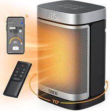 Usado, Aquecedor portátil oscilante Dreo 1500W 70° com Wi-Fi para interior (LEIA) comprar usado  Enviando para Brazil