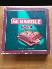 Scrabble deluxe board for sale  NORTHAMPTON