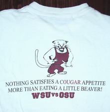 Usado, Camiseta Vintage Años 90 Washington State Cougars Oregon State Beavers Fútbol XL segunda mano  Embacar hacia Argentina