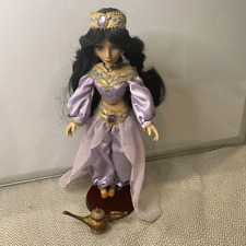 Muñeca de porcelana Disney 2003 Princesa Jazmine 16"" llave de latón segunda mano  Embacar hacia Argentina