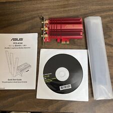 Asus PCE-AC68 3x3 AC1900 Dual Band PCI Express Wireless Adapter 802.11AC WiFi AC, used for sale  Shipping to South Africa