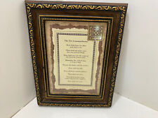 Ten commandments framed for sale  Jackson