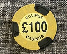 Casino chip eclipse for sale  COLCHESTER