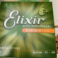 Elixir mandolin strings for sale  UK