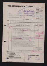 Coswig brief 1960 gebraucht kaufen  Leipzig