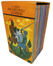 Las Crónicas de Narnia Caja Set 7 Libros 1976 Primer Collar Edición C.S. Lewis segunda mano  Embacar hacia Argentina