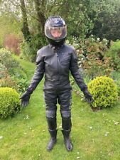 Dainese black leather for sale  DEREHAM