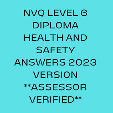 Nvq level diploma for sale  ILFORD
