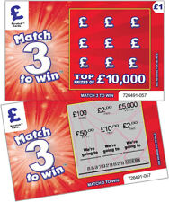 Holiday reveal scratchcard for sale  UK