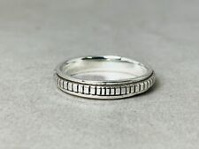 Handcrafted 925 Silver Meditation Spinner Ring - Versatile Promise for sale  Shipping to South Africa