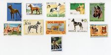 GREAT DANE COLLECTION OF DOG POSTAGE STAMPS FROM VARIOUS COUNTRIES, used for sale  Shipping to South Africa