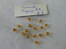 lot 30 perle toupie cristal de SWAROVSKI aurore boréale topaze 6 mm 3 € comprar usado  Enviando para Brazil