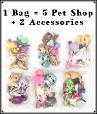 Littlest Pet Shop Lot 5 Random LPS + 2 Accessories / 1 Grab Bag Petshop (set) na sprzedaż  Wysyłka do Poland