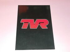 Tvr brochure catalogue d'occasion  Bédée