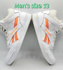Zapatillas Zapatillas Para Hombre Reebok Top Talla 13 Blancas con Acento Naranja segunda mano  Embacar hacia Argentina