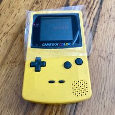 Nintendo Game Boy Color GBC Dandelion Yellow Handheld System Console CGB-001 for sale  Shipping to South Africa