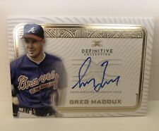 2023 Topps Definitive Greg Maddux Auto #7/15 Braves DCA-GMA for sale  Shipping to South Africa