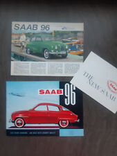 Saab prospekte 1960 for sale  Shipping to Ireland