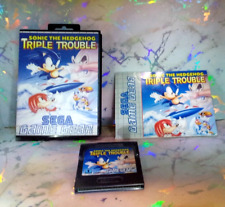 Sega game gear Sonic Triple Trouble boxed new clam case for sale  Shipping to South Africa