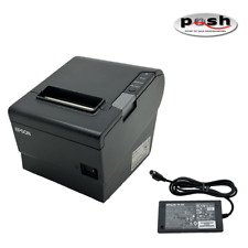 Epson TM-T88V Receipt Printer Serial USB  BLACK (M244A) w/Power Supply included! for sale  Shipping to South Africa