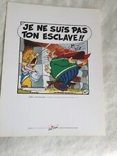 Serigraphie asterix rose d'occasion  Montélimar