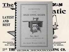 Máquina de costura Singer nº. Manual de instruções 66-1 "1913" (27 páginas) comprar usado  Enviando para Brazil