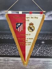 Real Madrid v Club Atlético de Madrid 2013 Final Copa del Rey Barderin Pennant comprar usado  Enviando para Brazil